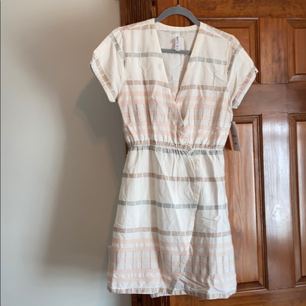 RVCA wrap dress